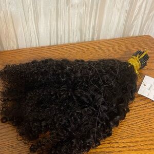 Human hair bundle curly Brazilian hair new with tags